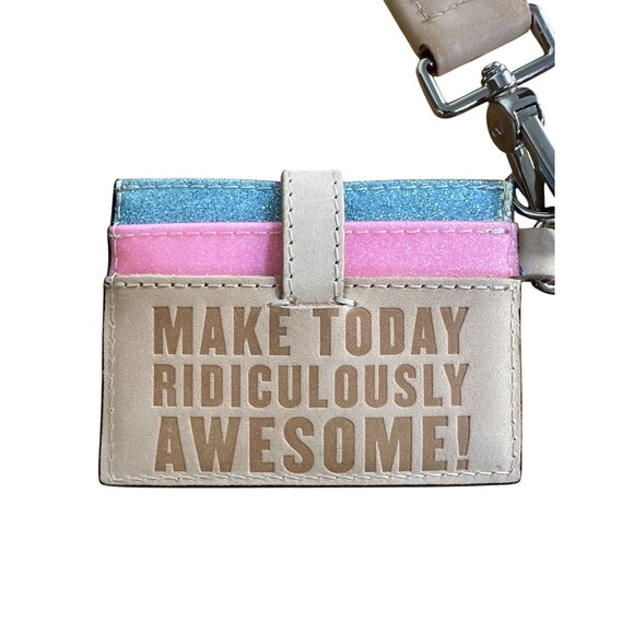 Consuela MTRA Wristlet Cardholder Set Colorful Graphics & Inspirational Text - Picture 4 of 12